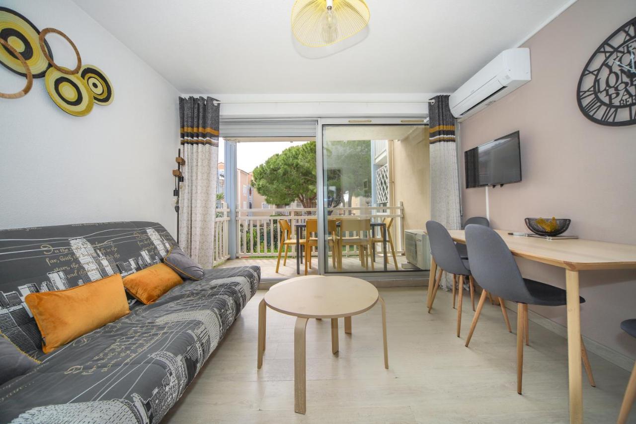 T2 Tamaris Piscine Proche Mer Palavas Parking 外观 照片