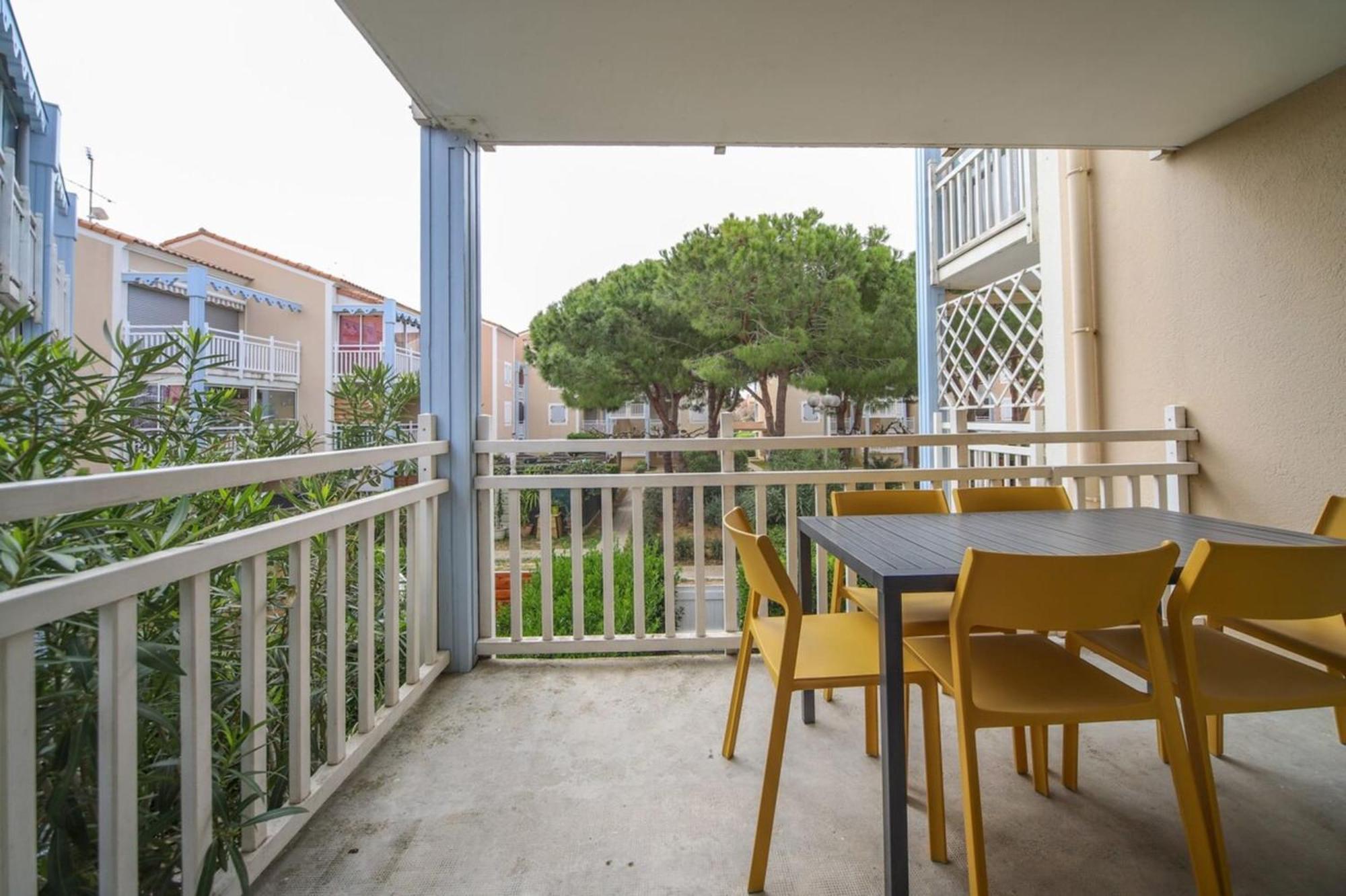 T2 Tamaris Piscine Proche Mer Palavas Parking 外观 照片